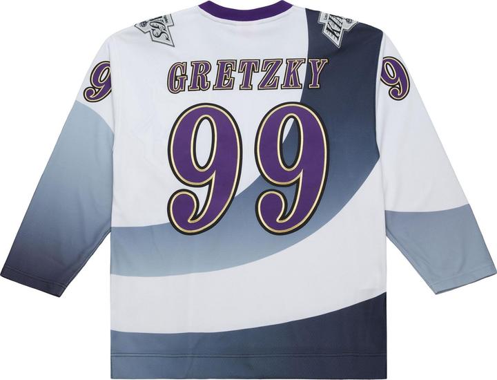 Actual product image Mitchell & Ness Wayne Gretzky Los Angeles Kings M&N Alternate Jersey - XXL (XXL)