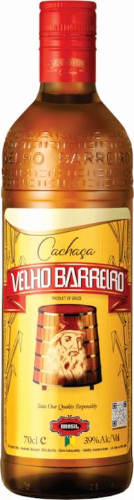 Actual product image Velho Barreiro Cachaca (1 x 70 cl)