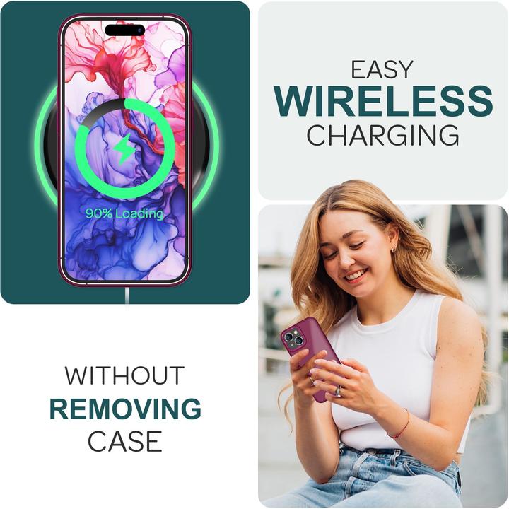 Image du produit Nalia Étui hybride Matt Transparent Frosted (Apple iPhone 15 Plus)