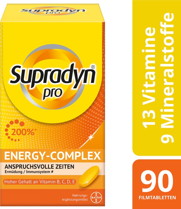 Supradyn pro Pro Energy Complex (1 Piece, Pills, 294 g)