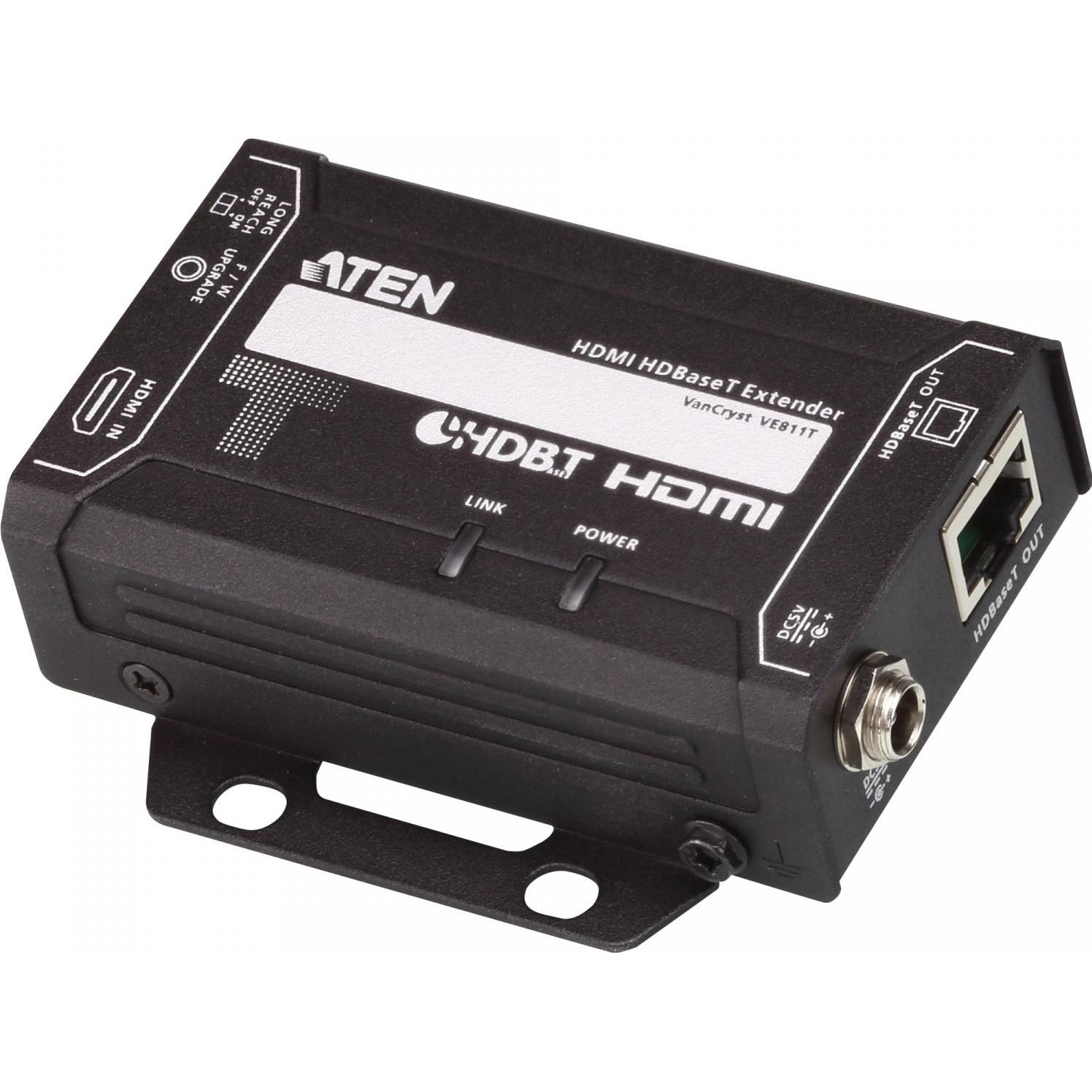 Aten VE811T Trasmettitore piccolo HDMI HDBaseT 14016935 (Interruttore video, Interruttore audio), Convertitore video