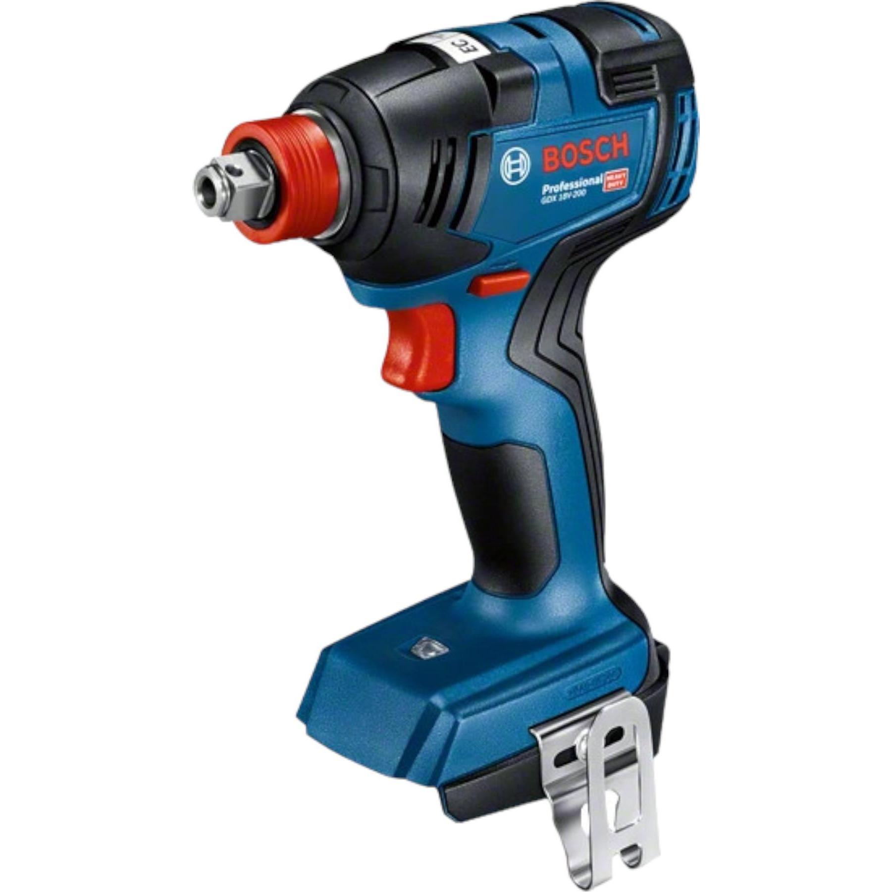 Thumbnail - Bosch Professional, Bohrmaschine + Akkuschrauber, Bosch GDX 18V-200 Professional Akku Drehschlagschrauber 18 V 200 Nm Br...