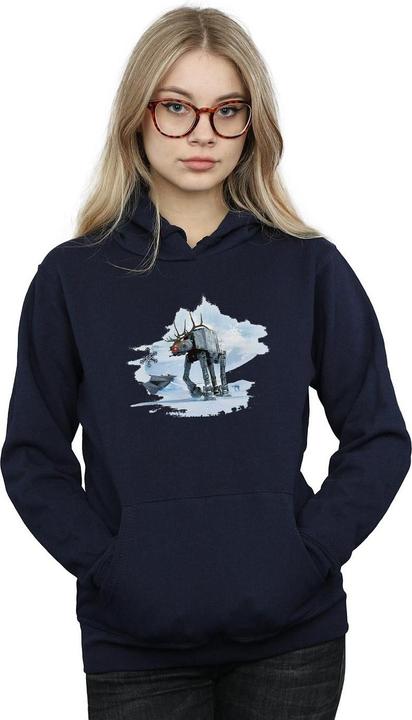 Immagine prodotto Star Wars Christmas AT-AT Reindeer Felpa con Cappuccio Donna (XL)