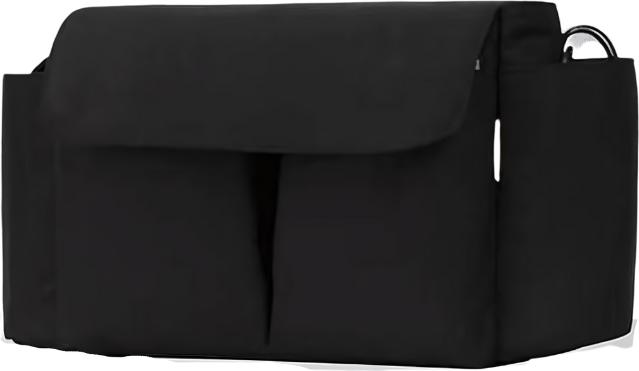 Milkii Kinderwagen Organizer, Schwarz