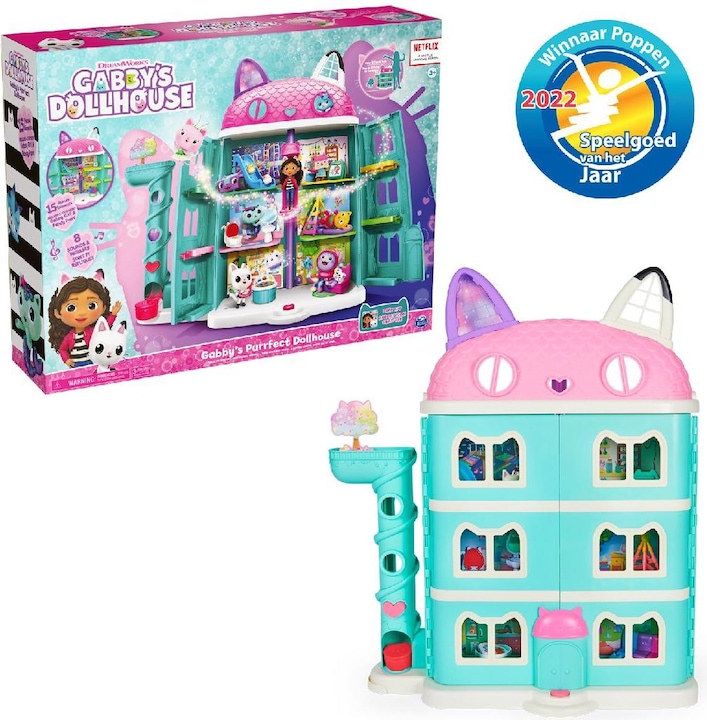 Actual product image Gabby's Dollhouse Gabby's Purrfect Dollhouse