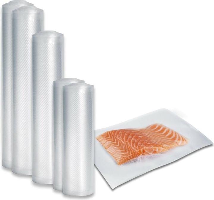 Caso Folie set 3 voor vacumeren + Sous Vide Koken 01237 Afmetingen (B x L) 16 x 23 cm, 20 x 600 cm, 28 x