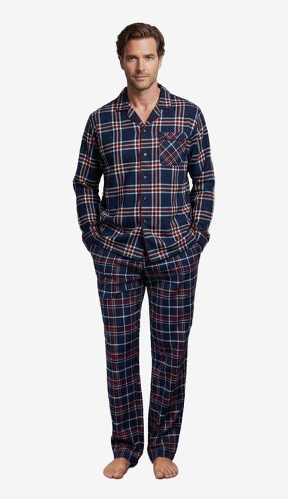 Produktbild Envie de Fraise Herren Schlafanzug aus Flanell, Weihnachts-Capsule (M)