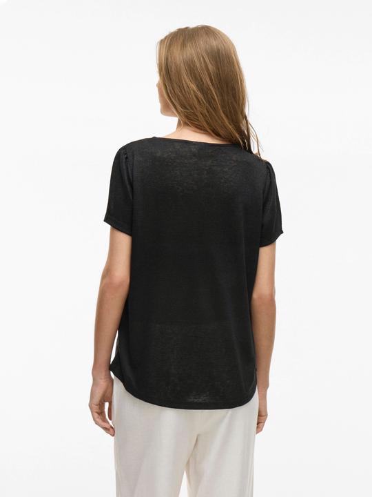 Actual product image Vila Kurzärmeliges Top mit V-Ausschnitt (L)