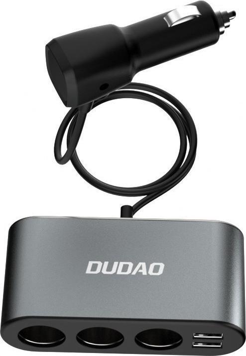 Image du produit Dudao Car Charger With 3 USB & Ignitor