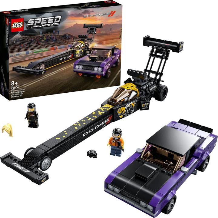 Actual product image LEGO Speed Champions 76904 Mopar Dodge and Dodge Challenger (76904, LEGO Speed Champions)