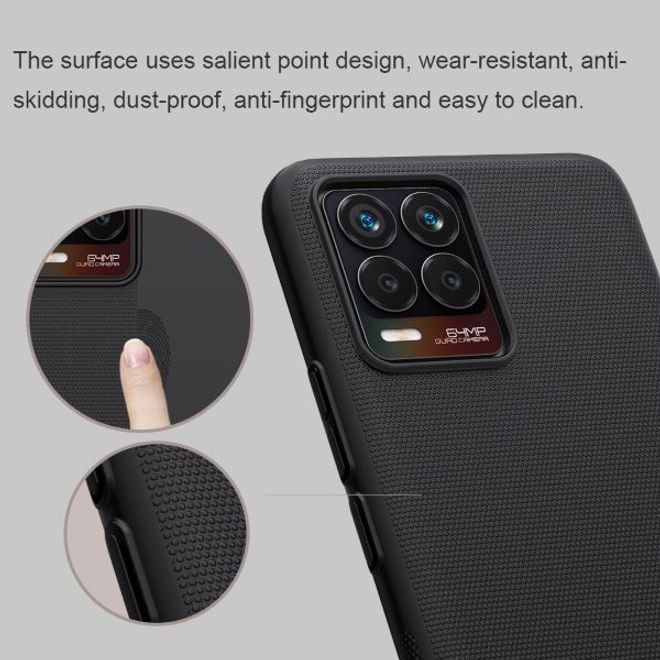 Productafbeelding Nillkin Super Frosted Shield-serie (Realme 8 Pro, realme 8)