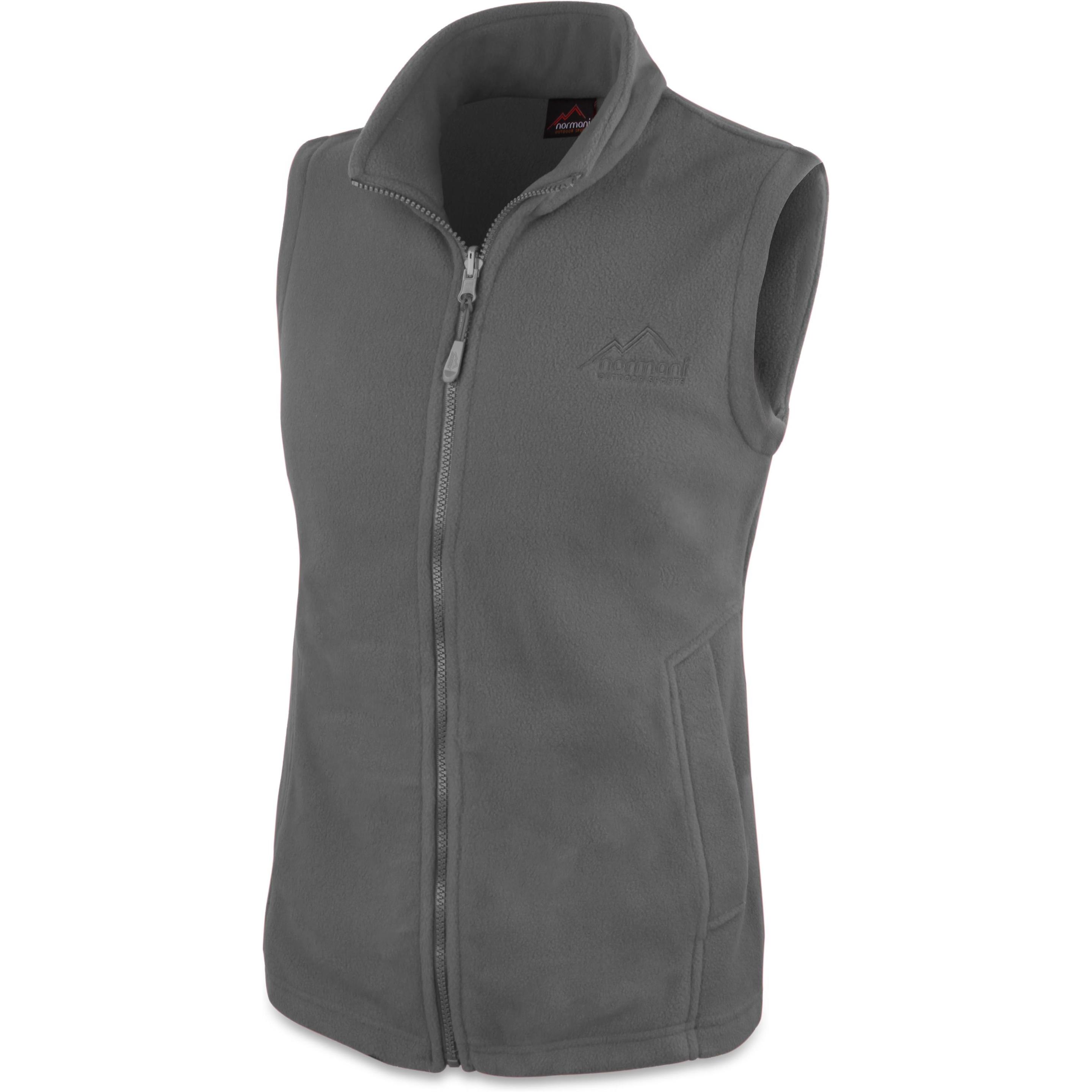 Normani, Damen, Weste, Damen Fleeceweste Jovik - 1303, Grau, (XL)