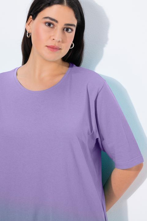 Produktbild Ulla Popken T-Shirt, Rundhalsausschnitt, Relaxed, Halbarm (58)