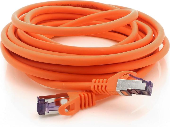 Actual product image 1aTTack Cat.7 network cable set (PiMF, SFTP, CAT7, 10 m)