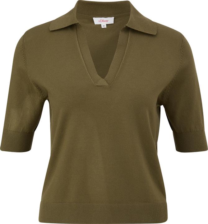 Produktbild s.Oliver Strickpullover Pullover aus Viskosemix (48)