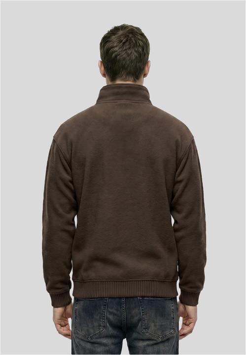 Image du produit Urban Classics Basic Polar Fleece Troyer brown 3XL (3XL)