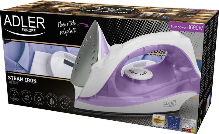 Produktbild Adler AD 5019 Dampfbügeleisen Violett