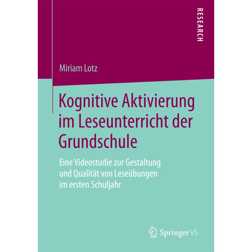 Kognitive Aktivierung im Leseunterricht der Grundschule, Fachbücher
