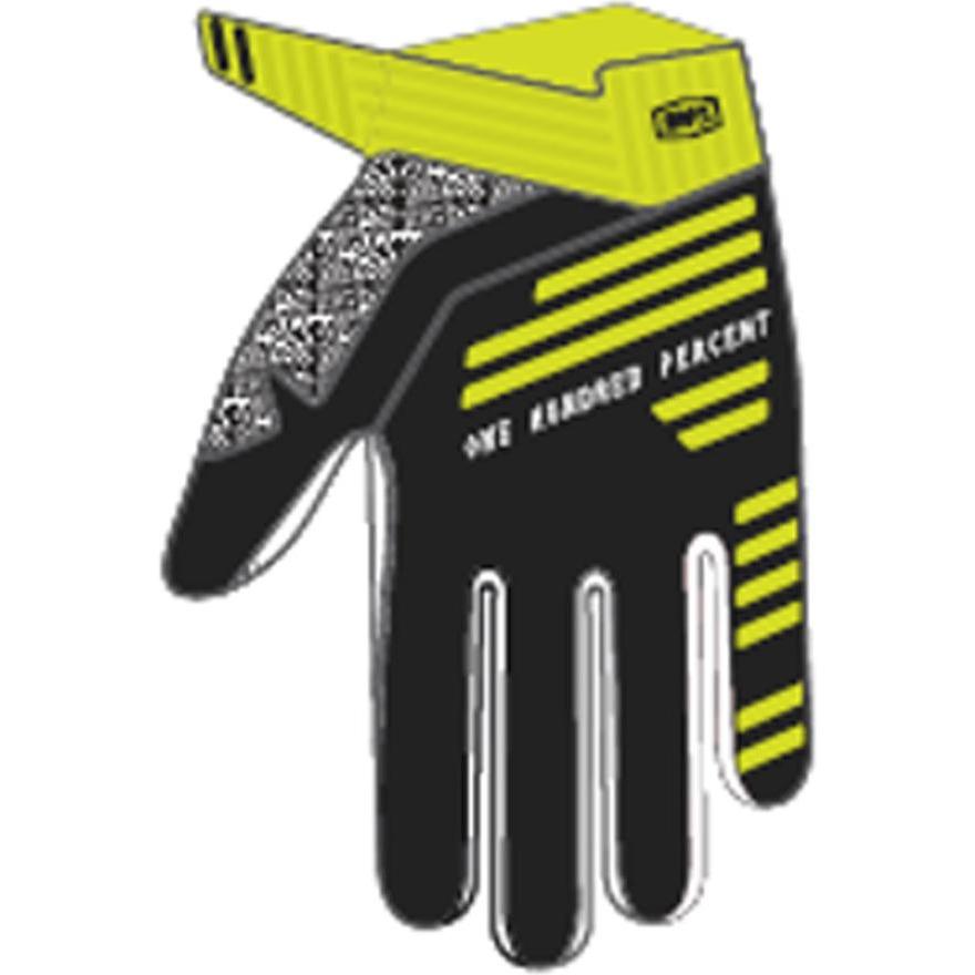 Thumbnail - 100%, Herren, Handschuhe, Typ Gloves R-Core, Schwarz, (L)