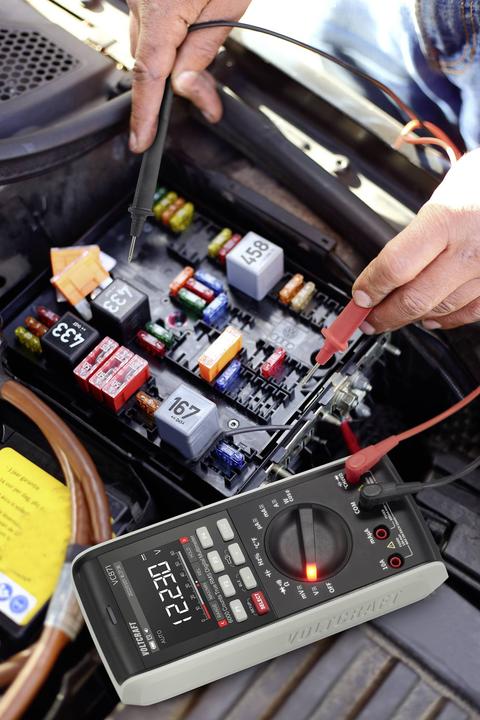 Actual product image Voltcraft VC871 Hand-held multimeter digital CAT III 1000 V, CAT IV 600 V display ( (CAT IV 600V, CAT III 1000V)