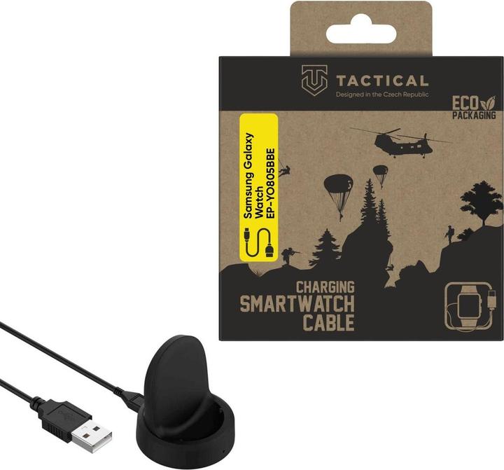 Produktbild NoName Tactical USB NabÃ­jecÃ­ Kabel na StÅ¯l pro Samsung Galaxy Watch EP-YO805BBE