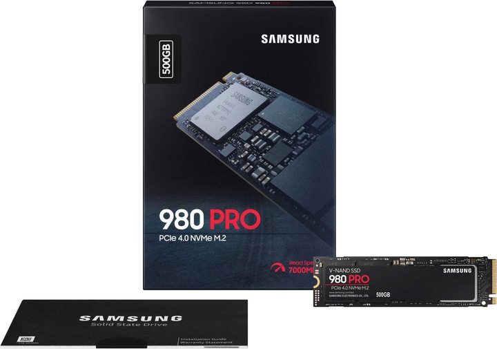 Actual product image Samsung 980 Pro (500 GB, M.2 2280)