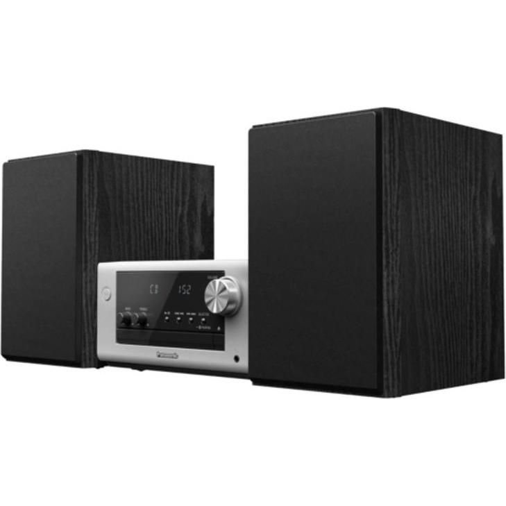 Thumbnail - Panasonic SC-PM700EG-S (Bluetooth, CD Player, 2x 40 W), Stereoanlage, Silber, Schwarz