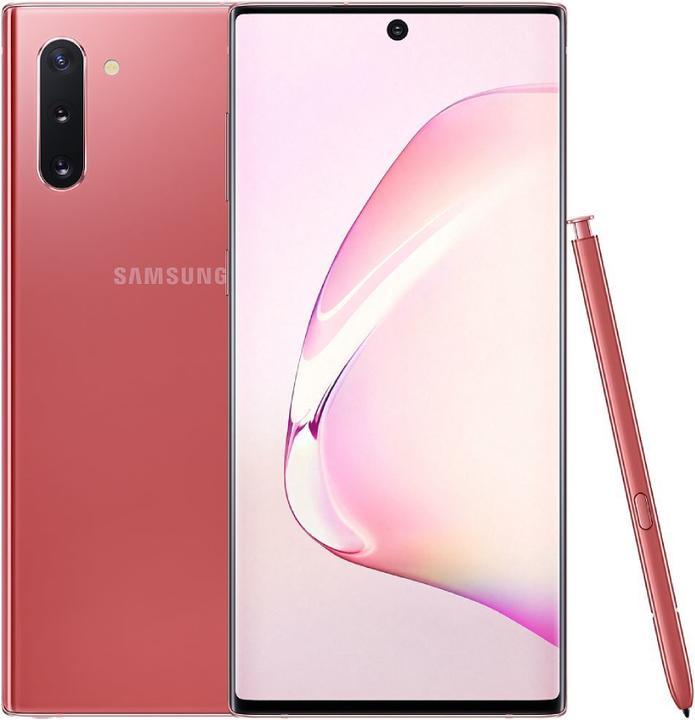 Produktbild Samsung Galaxy Note 10 (256 GB, Aura Pink, 6.30", Dual SIM, 4G)