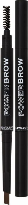 Actual product image Makeup Revolution Relove Power Brow Pencil - Eyebrow Pencil 0.3 g - (Dark brown)