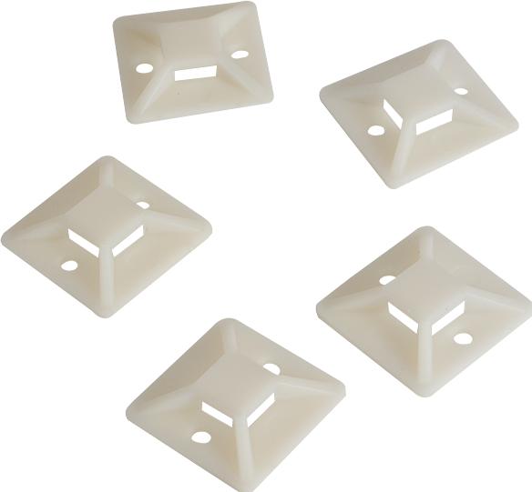 Produktbild LogiLink Kabelbinderhalterungen, selbstklebend, Kabelbinderaufnahme: (30 mm, 100 Stk.)