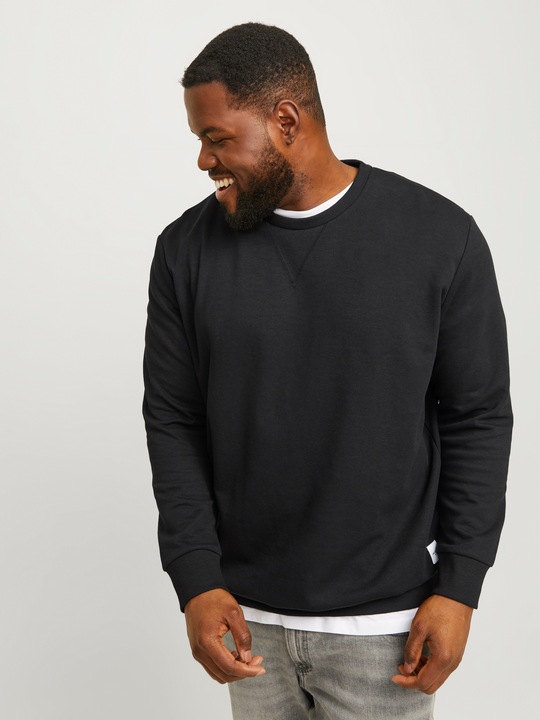 Actual product image Jack & Jones Plain plus size sweatshirt (XXL)