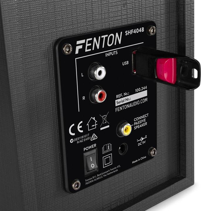 Immagine prodotto Fenton SHF40B Nero (1 pz., 80 W)