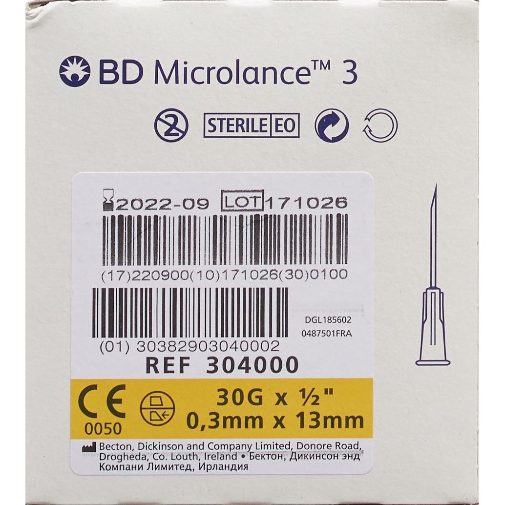 Thumbnail - BD, Praxisbedarf, Microlance 3 Injektion Kanüle 0.30x13mm gelb 100 Stk