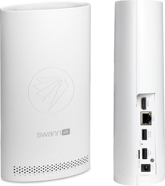 Produktbild Swann AllSecure4K Wireless Security Kit met 2x Wire-Free Cameras & NVR Tower beveiligingscamera (3840 x 2160 Pixels)