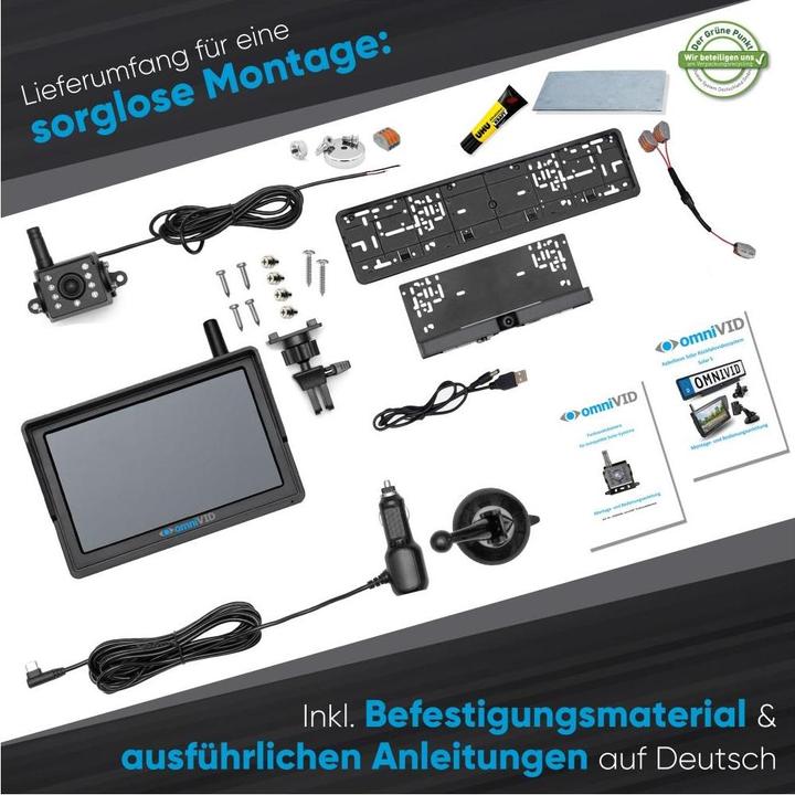 Actual product image OmniVID Equi-Cam Solar 5 Bundle