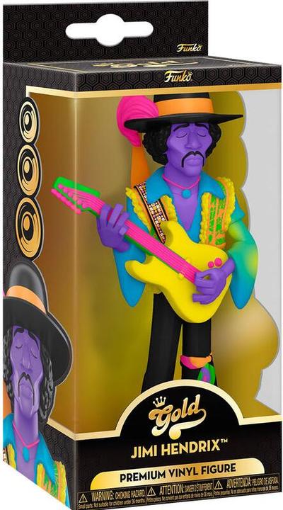 Actual product image Funko Jimi Hendrix Vinyl Gold Figure BLKLT 13 cm
