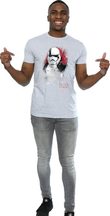 Actual product image Star Wars Mens Stormtrooper Brushed Cotton T-Shirt (S)