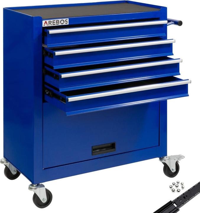 Arebos Chariot d'atelier (4 x)