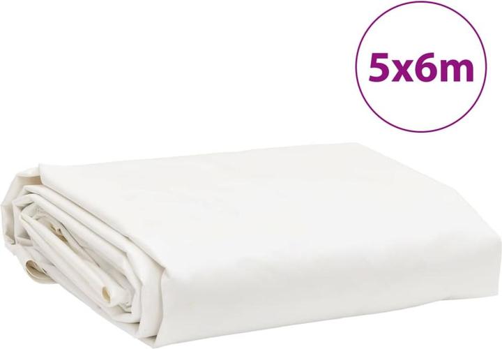Actual product image vidaXL Abdeckplane 600 g/m² (5 x 6 m)
