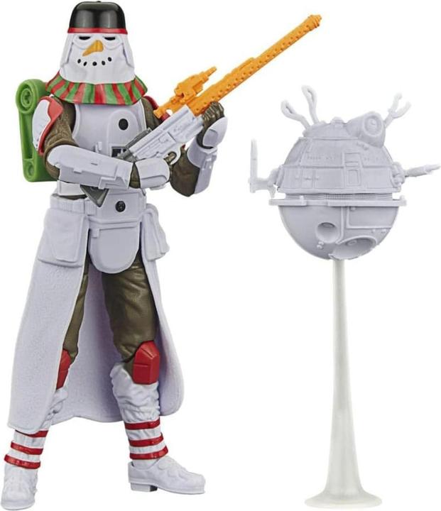 Actual product image Hasbro Star Wars Black Series Action Figure Snowtrooper (Holiday Edition) 15 cm