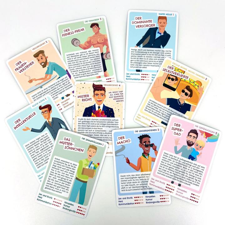 Actual product image Find your dream man (German)