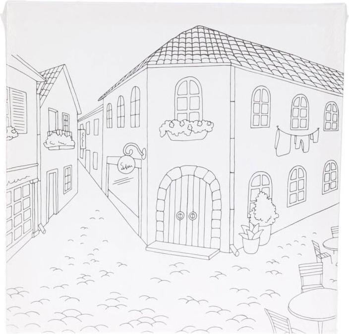 Produktbild Malset mit Leinwand, 12-tlg.