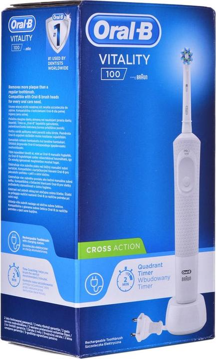 Productafbeelding Oral-B Vitality 100 CrossAction roterende vibrerende tandenborstel voor volwassenen