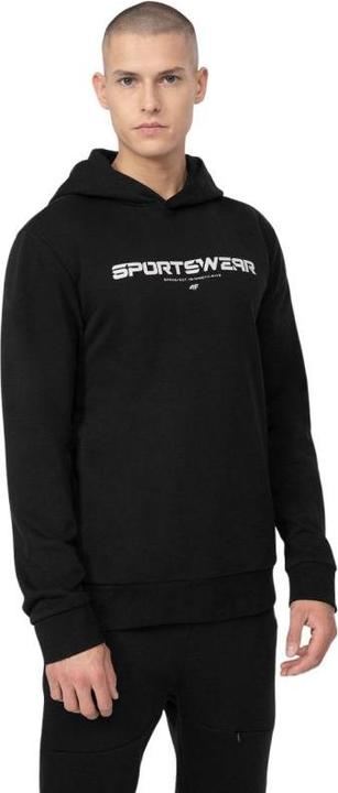 Actual product image 4F Men's Sweaters M266 Deep Black 4FSS23TSWSM266 20S (XL) (XL)