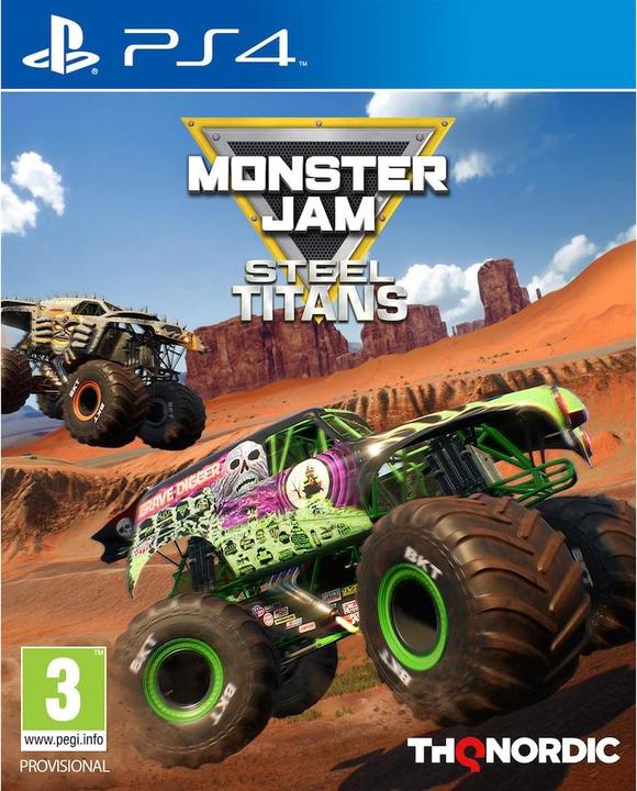 Image du produit THQ Koch Media Monster Jam Steel Titans, PS4 Standard Multilingue PlayStation 4 (PS4, EN)
