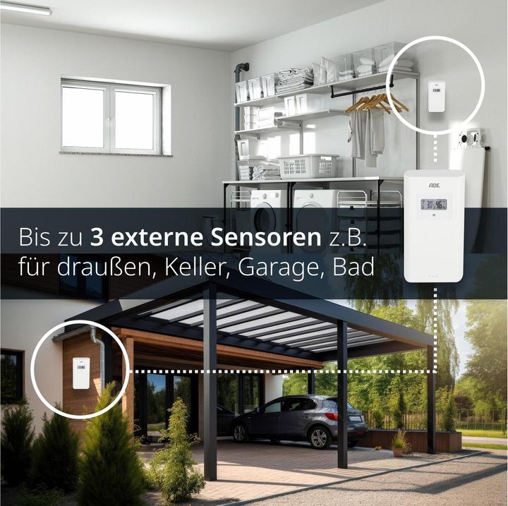 Actual product image ADE Weather station