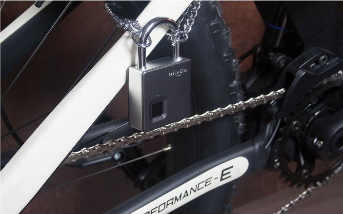 Actual product image Mediacom K500 Smart Padlock (Fingerprint, Key)