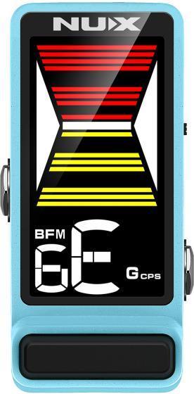 Produktbild NUX Stimmgerät NTU-3 MKII Flow Tune Blau mit Kabel