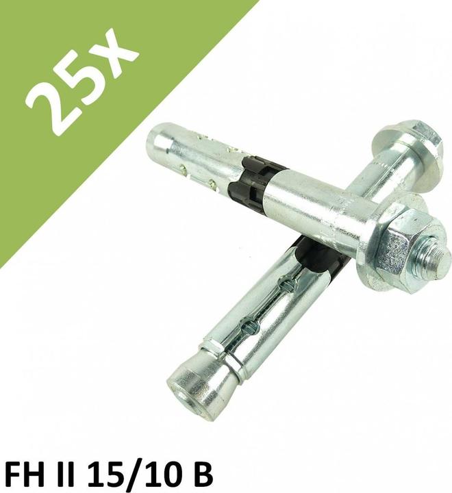 Productafbeelding Fischer Hochleistungsanker FH II 15/10 B (25 Pcs.)