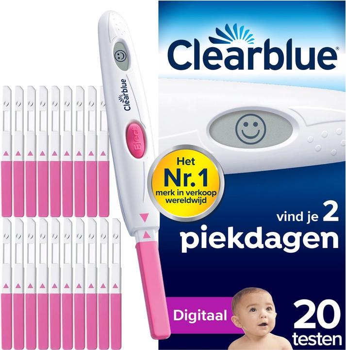 Clearblue Digital Ovulation Test With 20 Sticks